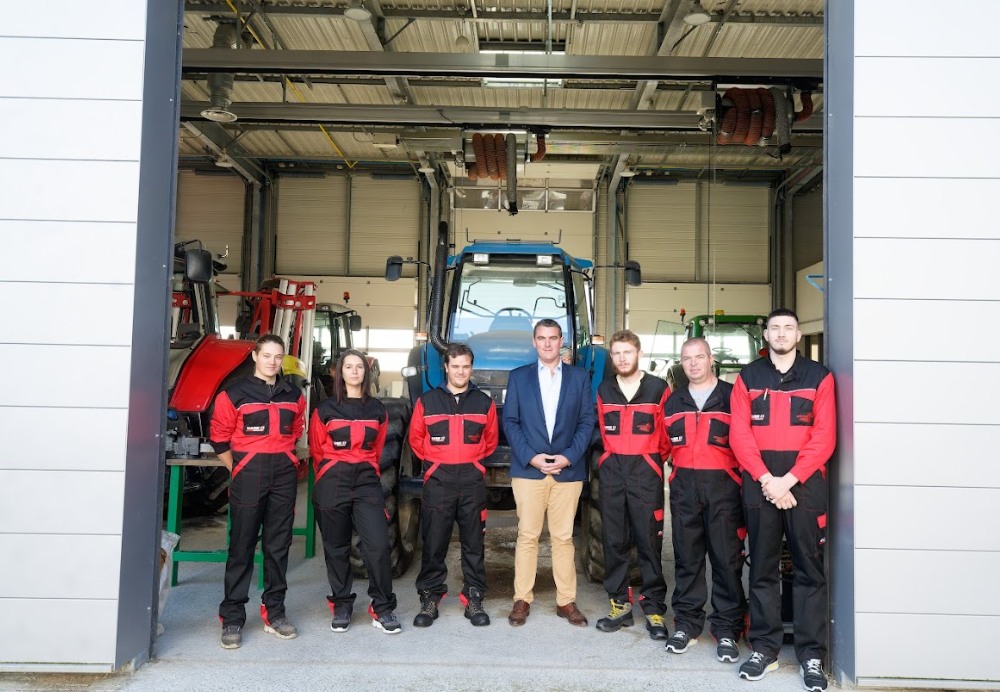 Le 8 novembre 2023, les nouveaux apprentis à la GD Academy d'Agri Santerre.